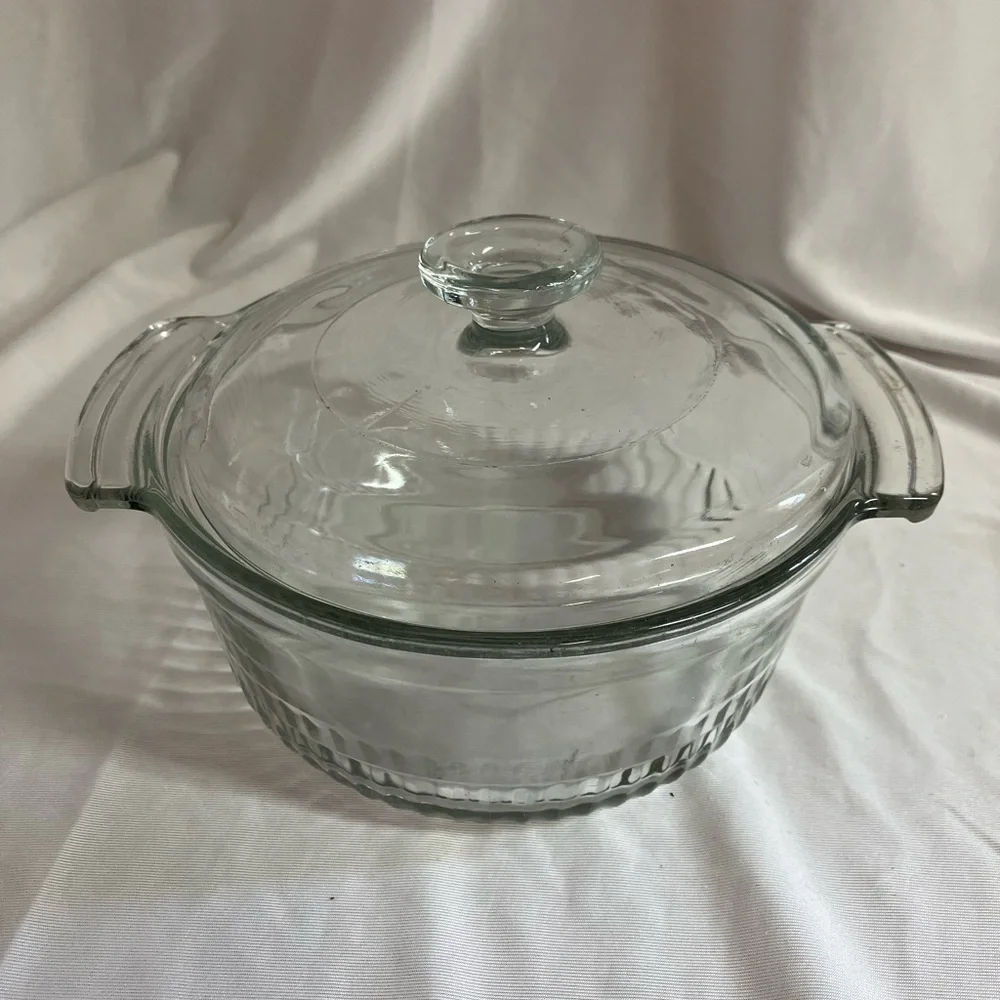 Anchor Hocking Clear Glass Baking Dish with Lid
